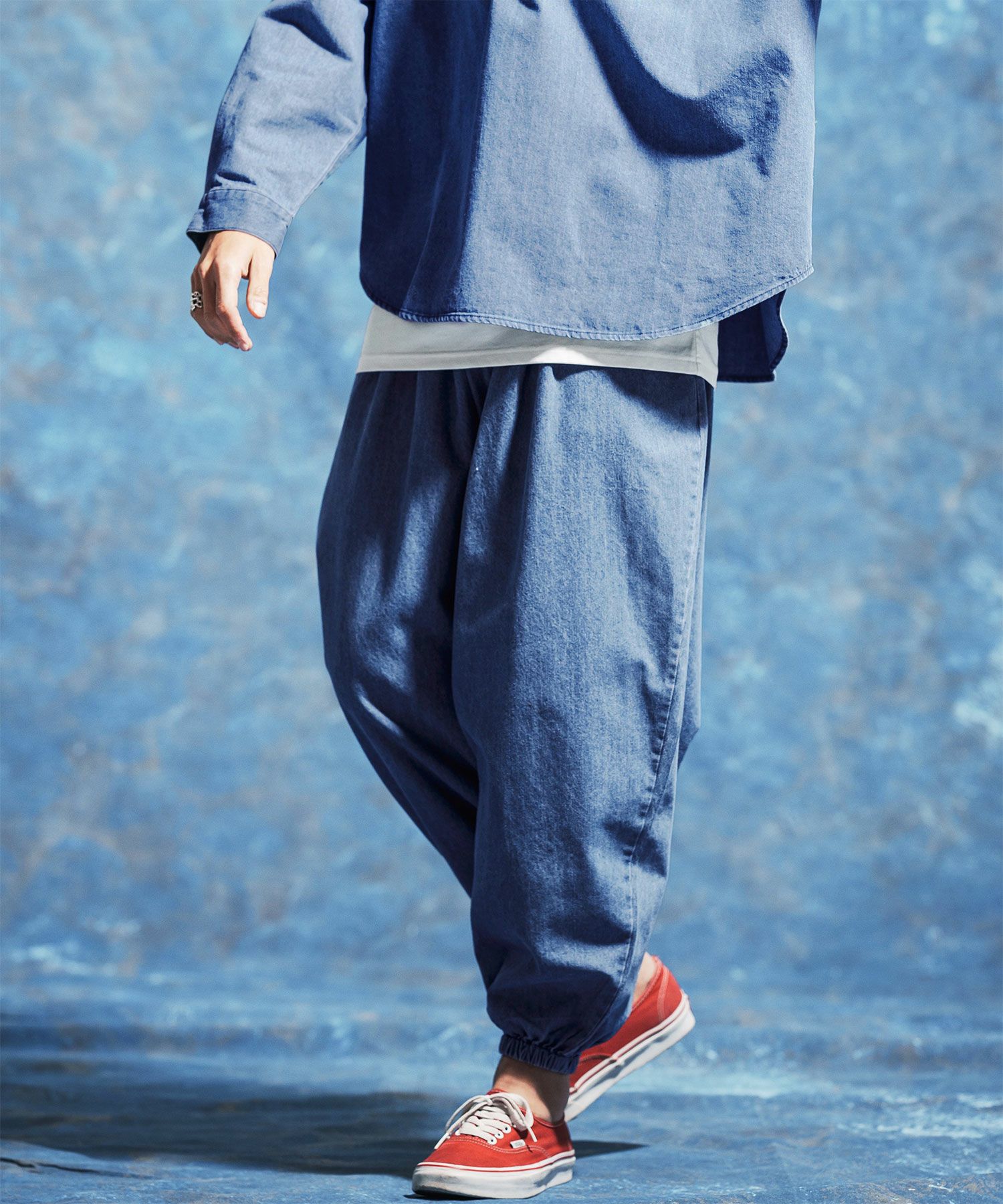 Jih Nunc(ジーヌンク)】【予約販売4月上旬～中旬入荷】8ozデニム