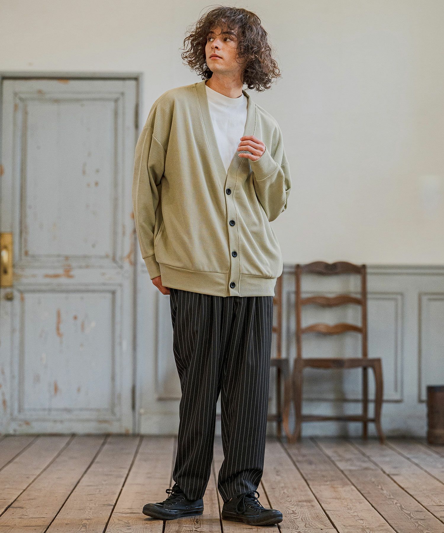 CAMBIO(カンビオ)】【予約販売2月中旬～下旬入荷】Classic Pinstripe