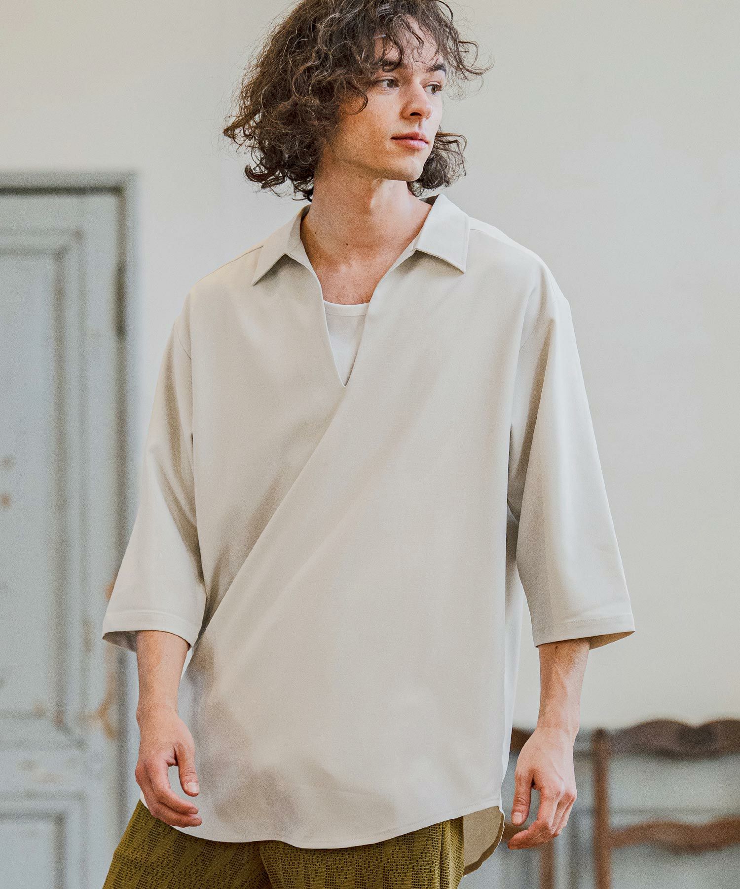 CAMBIO(カンビオ)】【予約販売4月下旬～5月上旬入荷】Stretch Tropical