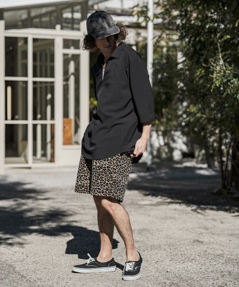 CAMBIO(カンビオ)】【予約販売5月上旬～中旬入荷】 Leopard Motif