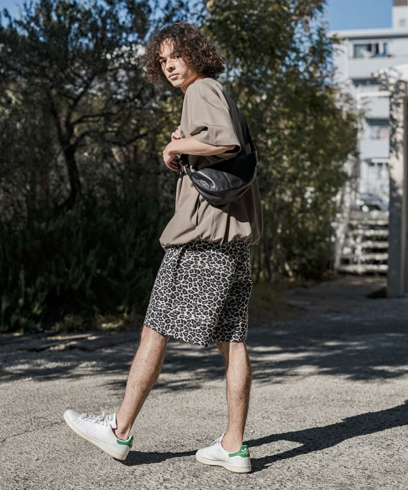 CAMBIO(カンビオ)】【予約販売5月上旬～中旬入荷】 Leopard Motif