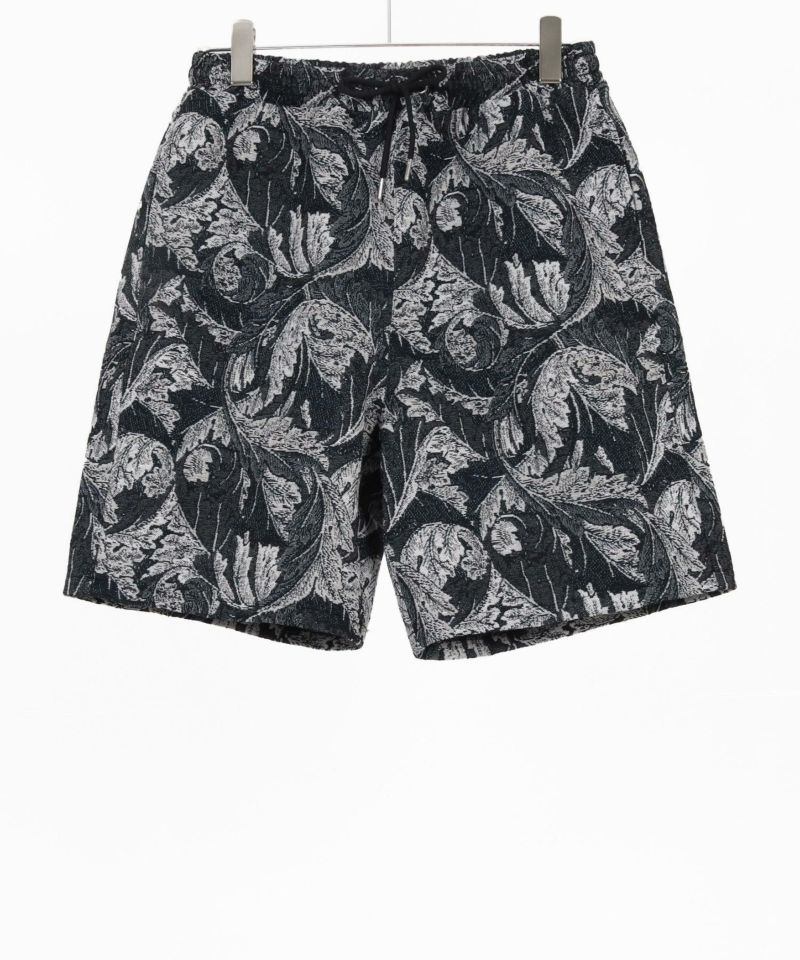 【CAMBIO】Gobelin Short Pants CAMBIO(カンビオ)】【予約販売5月上旬～中旬入荷】 Botanical Leaf