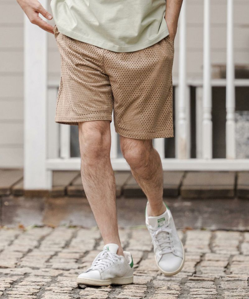 CAMBIO(カンビオ)】【予約販売4月下旬～5月上旬入荷】Punching Short