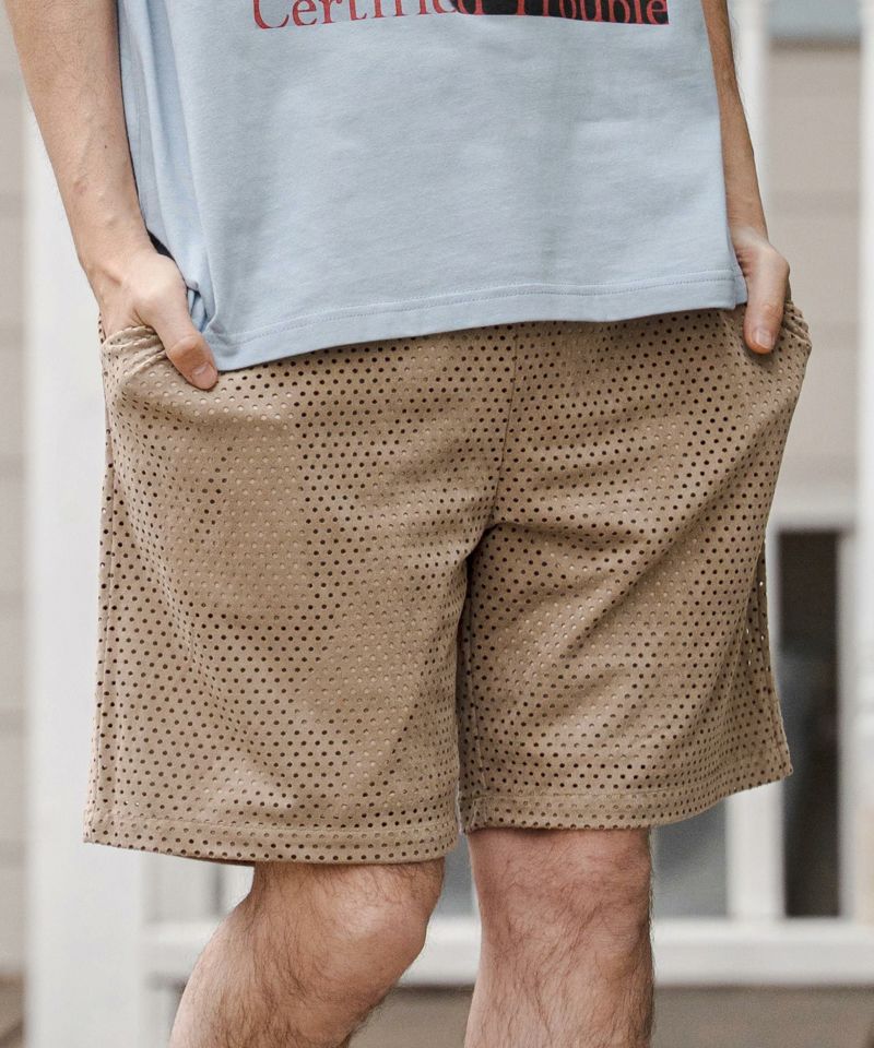 CAMBIO(カンビオ)】【予約販売4月下旬～5月上旬入荷】Punching Short