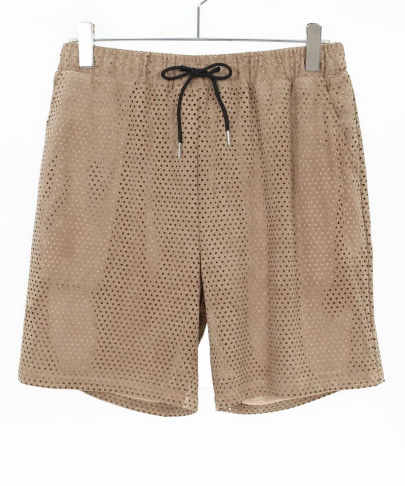 CAMBIO(カンビオ)】【予約販売4月下旬～5月上旬入荷】Punching Short