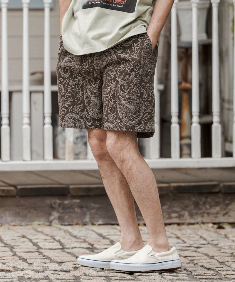 CAMBIO(カンビオ)】【予約販売4月下旬～5月上旬入荷】Paisley Denim