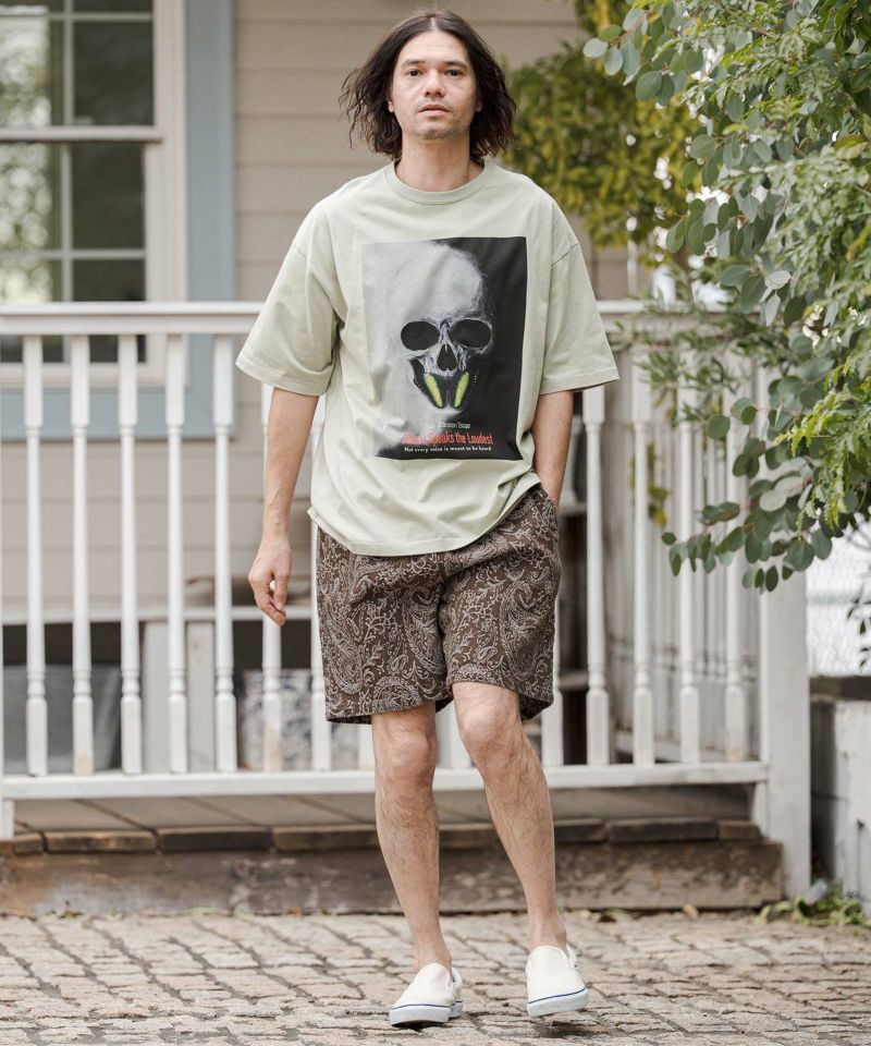 CAMBIO(カンビオ)】【予約販売4月下旬～5月上旬入荷】Paisley Denim