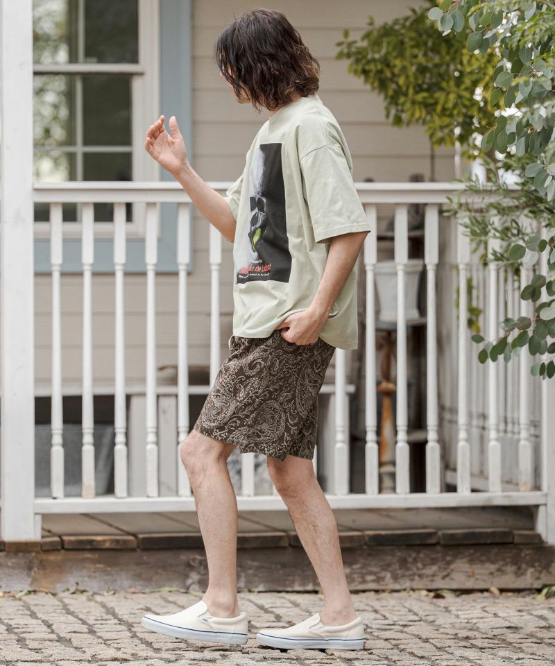 CAMBIO(カンビオ)】【予約販売4月下旬～5月上旬入荷】Paisley Denim