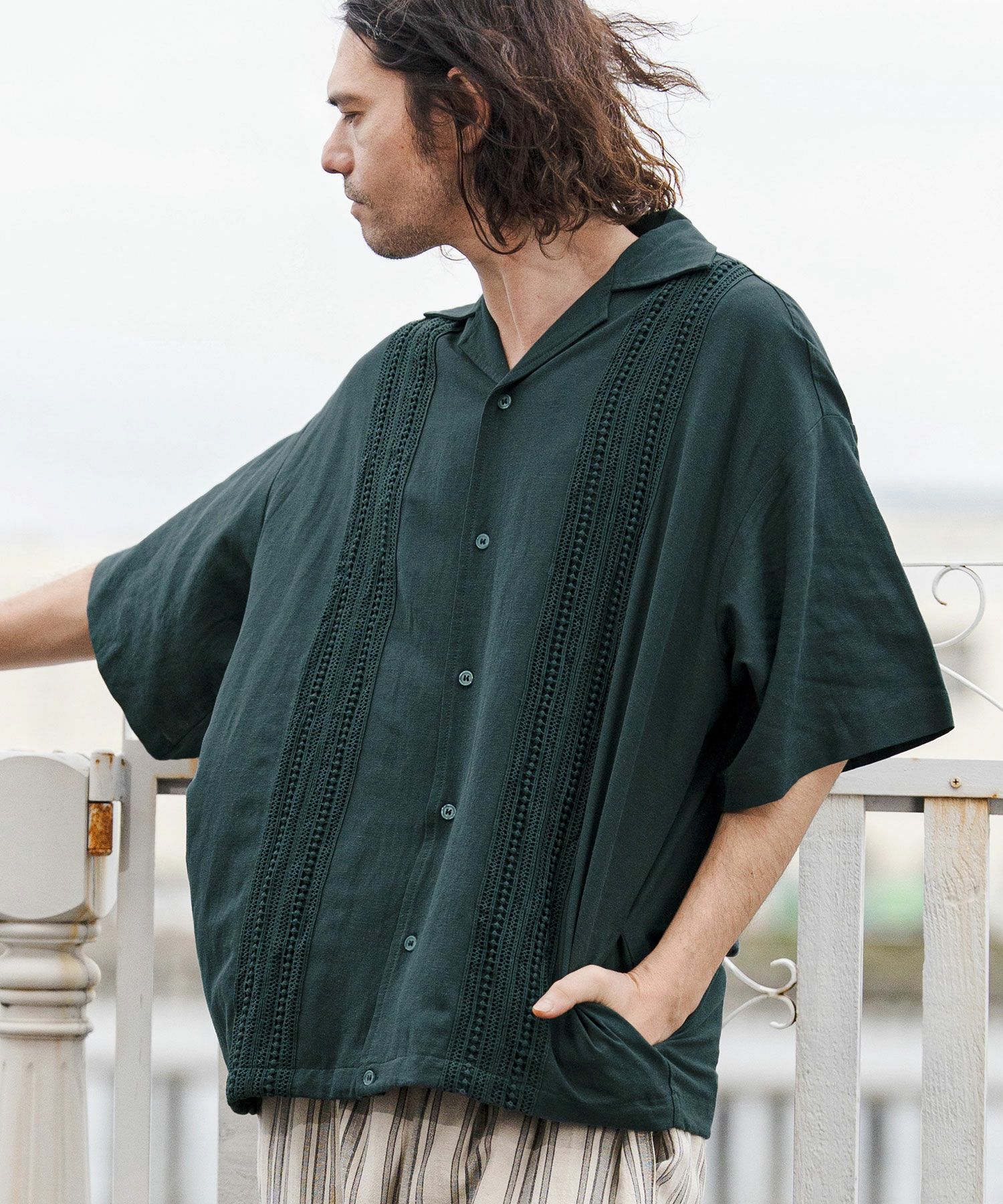CAMBIO(カンビオ)】【予約販売4月下旬～5月上旬入荷】Cotton Linen
