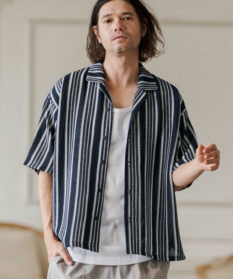 CAMBIO(カンビオ)】【予約販売4月中旬～下旬入荷】 ストライプレース