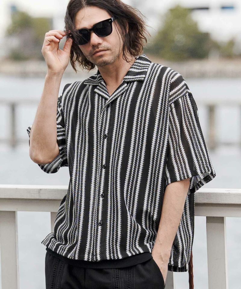 CAMBIO(カンビオ)】【予約販売4月中旬～下旬入荷】 ストライプレース