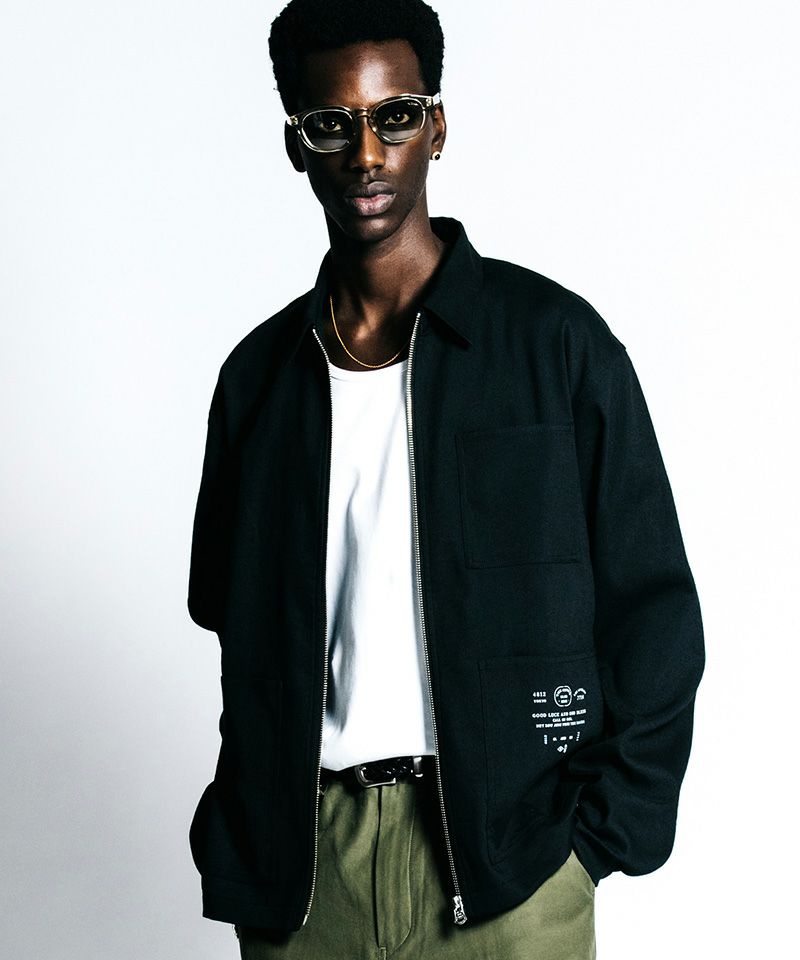 CRIMIE(クライミー)】【予約販売4月上旬～中旬入荷】ZIP LINEN OX