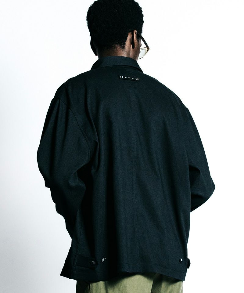 CRIMIE(クライミー)】【予約販売4月上旬～中旬入荷】ZIP LINEN OX