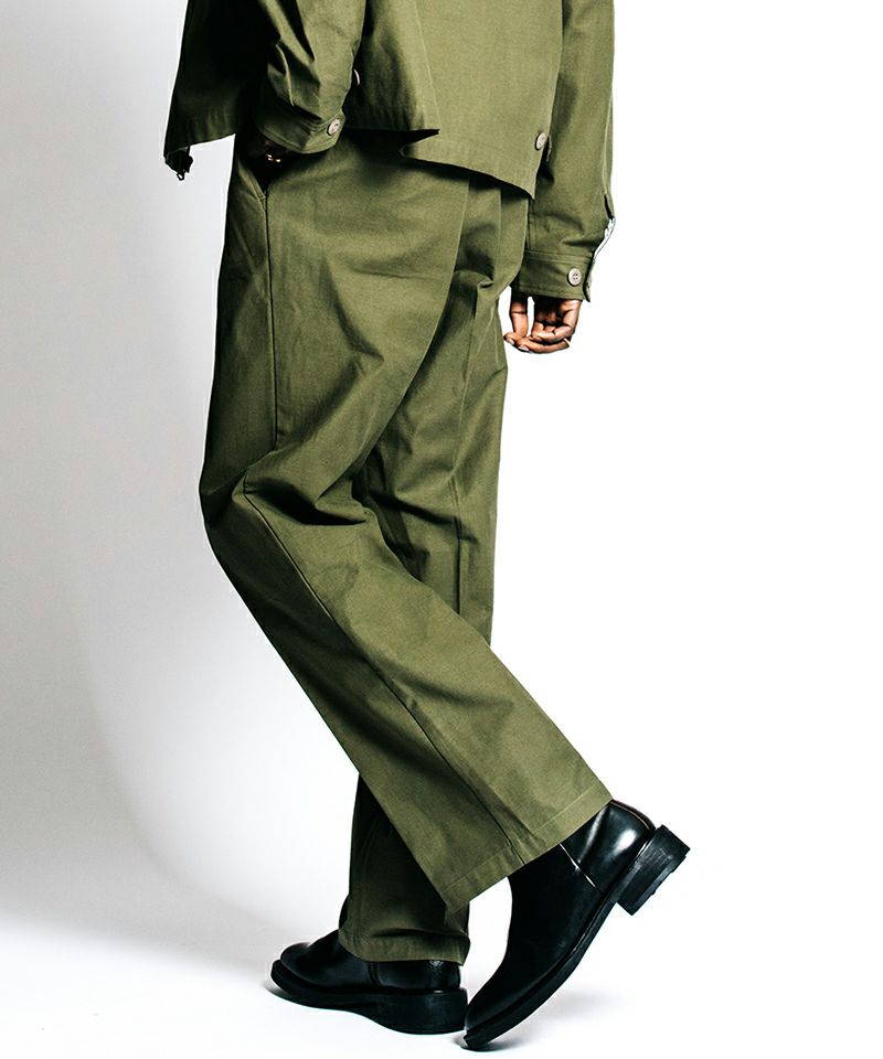 CRIMIE(クライミー)】【予約販売4月上旬～中旬入荷】TAILORED TROUSERS