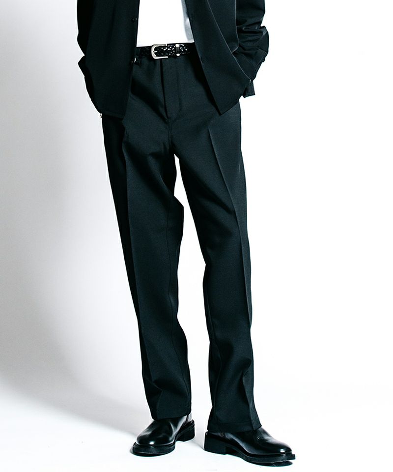 CRIMIE(クライミー)】【予約販売4月上旬～中旬入荷】TAILORED TROUSERS