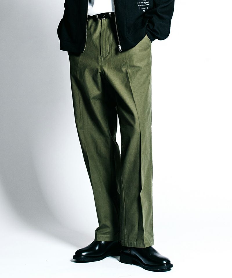 CRIMIE(クライミー)】【予約販売4月上旬～中旬入荷】TAILORED TROUSERS