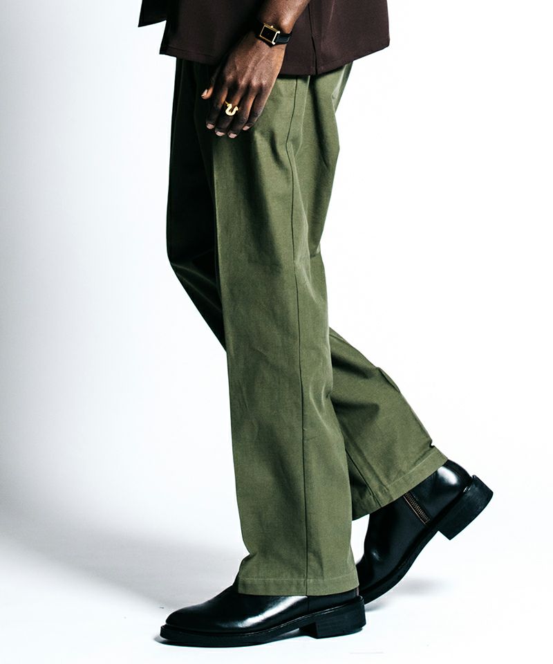 CRIMIE(クライミー)】【予約販売4月上旬～中旬入荷】TAILORED TROUSERS