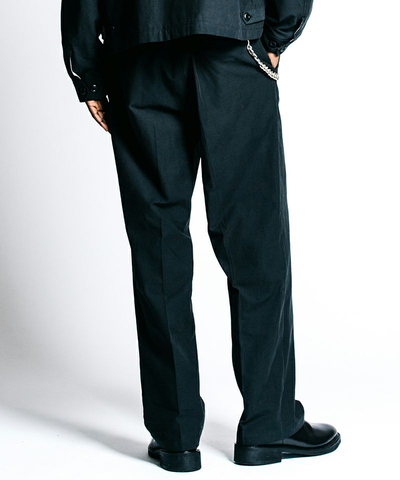 CRIMIE(クライミー)】【予約販売4月上旬～中旬入荷】TAILORED TROUSERS