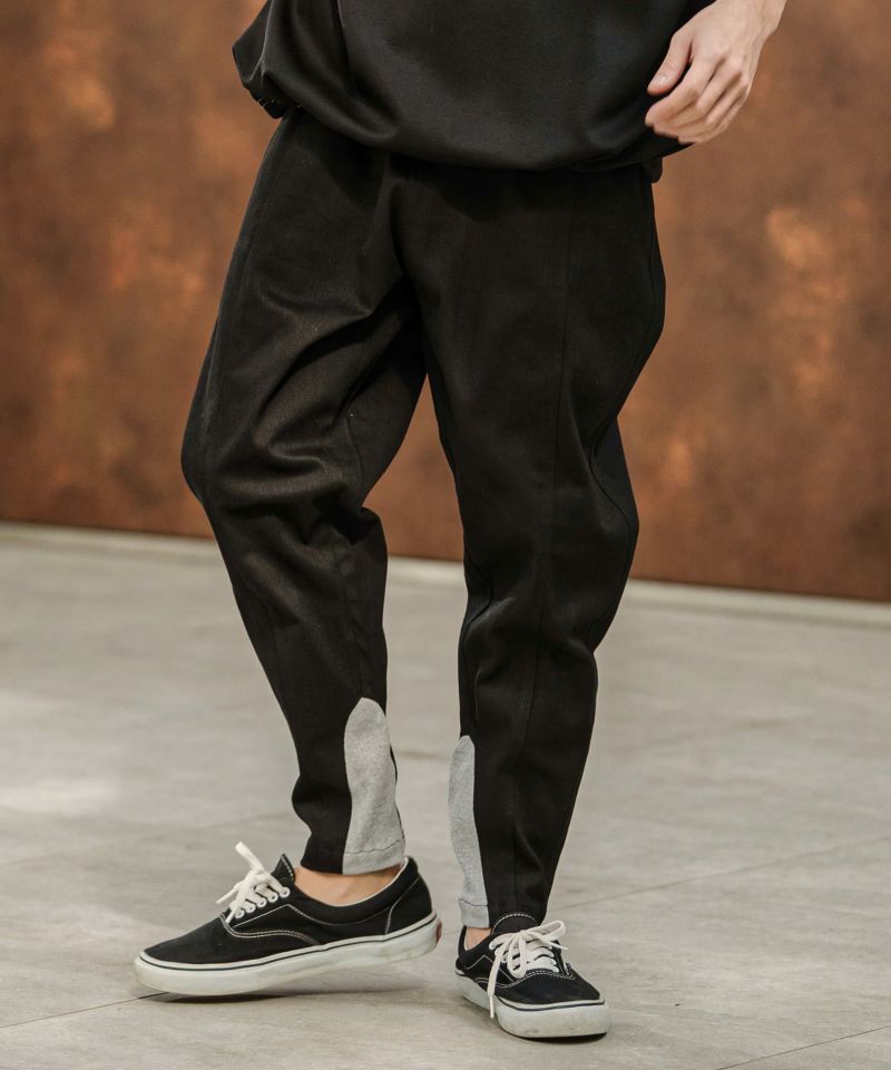 CAMBIO(カンビオ)】【予約販売4月中旬～下旬入荷】ツイル裾リブ