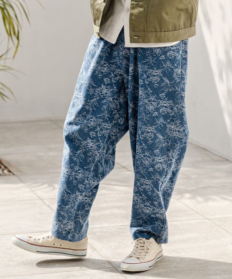 CAMBIO(カンビオ)】【予約販売4月下旬～5月上旬入荷】 Floral Jacquard