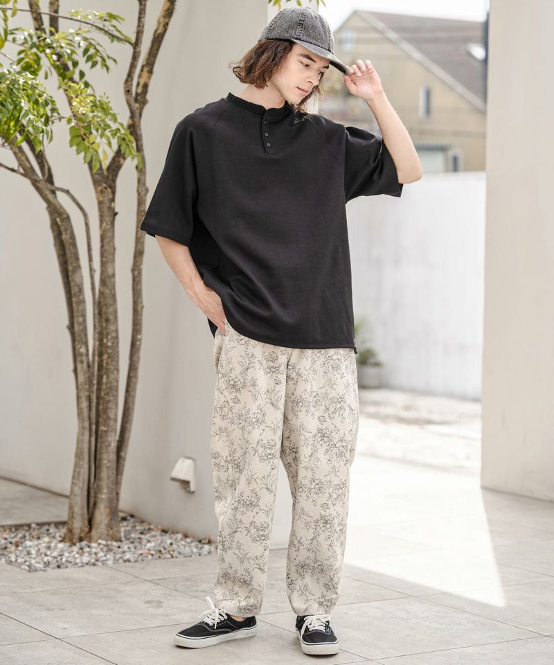 CAMBIO(カンビオ)】【予約販売3月下旬～4月上旬入荷】 ヘンリーネック