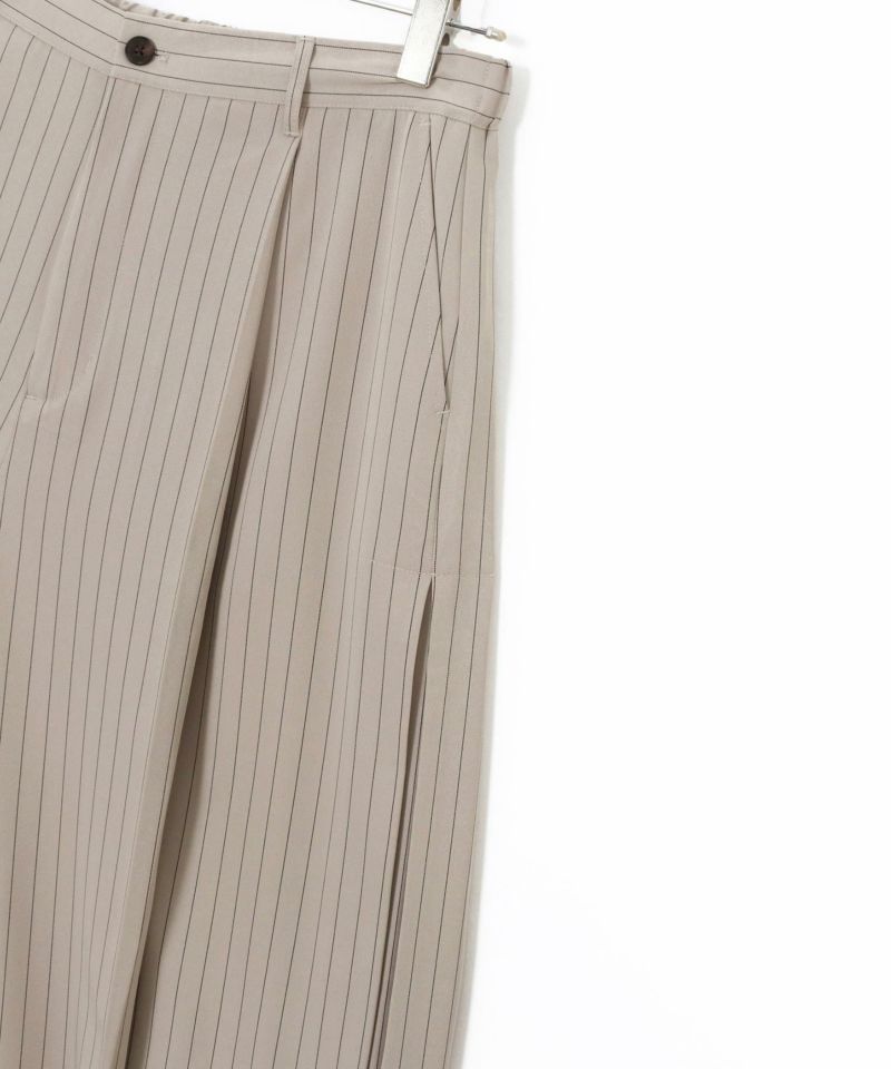 CAMBIO(カンビオ)】【予約販売3月上旬～中旬入荷】ピンストライプ