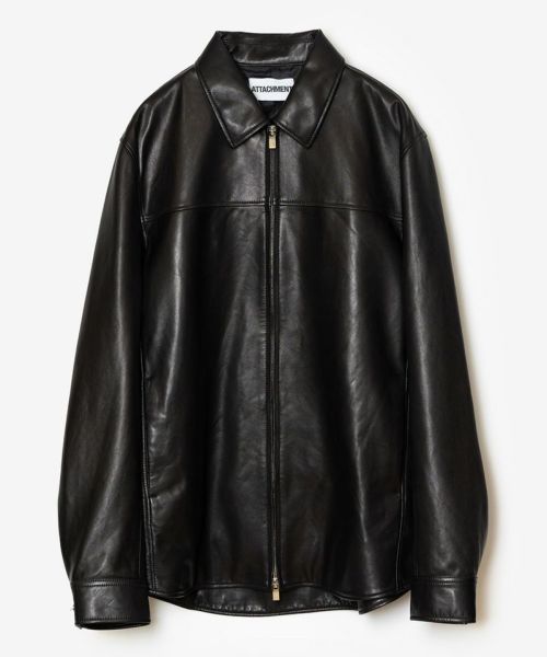 Magine(マージン)】【予約販売3月中旬～下旬】LAMB LEATHER CAR COAT